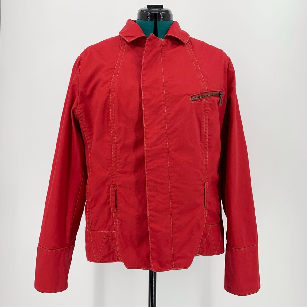 Cabi Clothing Red First Mate Jacket #401, XL